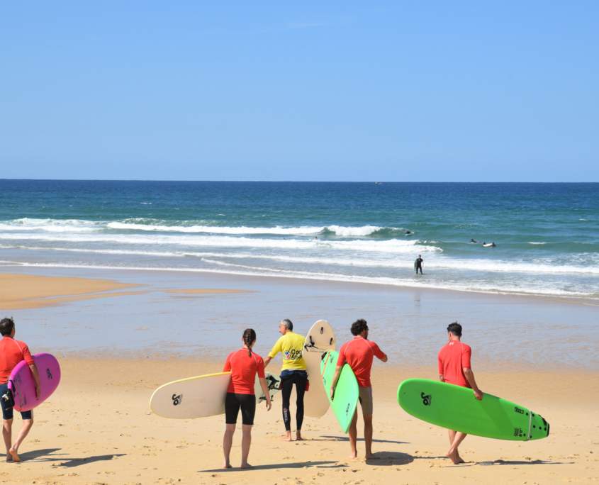 Surfen & Yoga am Strand Maranga Surfvilla Frankreich